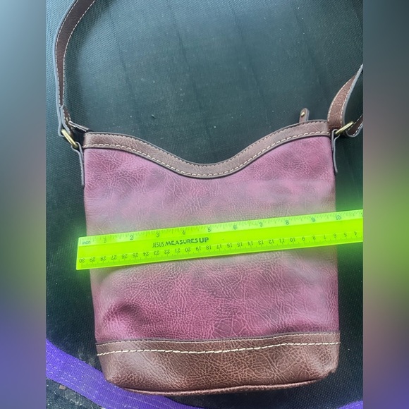 b.o.c. Pink and Brown Crossbody Bag - Picture 4 of 7